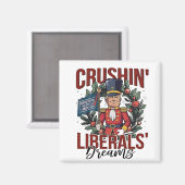 Die Zerschlagung liberaler Träume Trump ernährt Xm Magnet (Vorderseite/Rückseite)