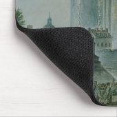 Die Zerstörung der Bastille, am 14. Juli 1789 Mousepad (Ecke)