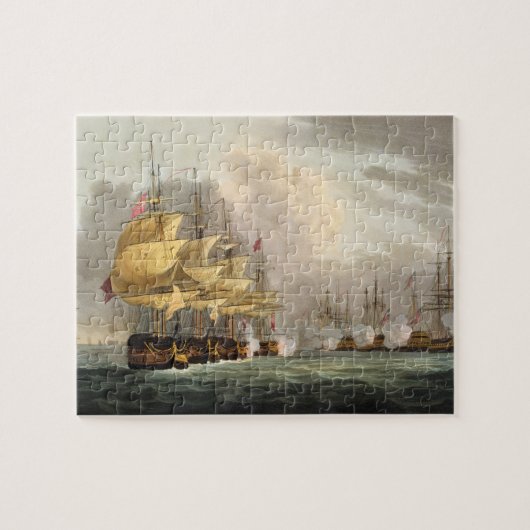 Die Zerstörung der dänischen Flotte vor Copenha Puzzle (Horizontal)