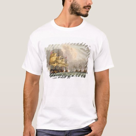 Die Zerstörung der dänischen Flotte vor Copenha T-Shirt (Vorderseite)