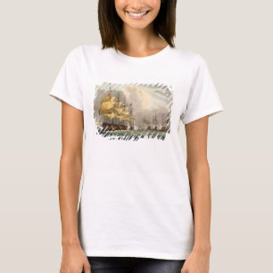 Die Zerstörung der dänischen Flotte vor Copenha T-Shirt