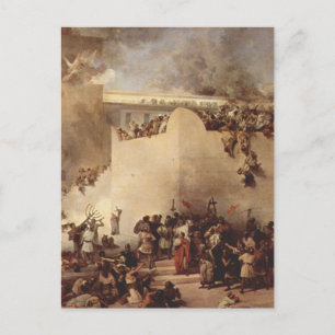 Die Zerstörung des Jerusalemer Tempels Postkarte