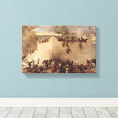 Die Zerstörung des Tempels von Jerusalem Leinwanddruck (Insitu (Holzboden))