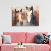 Die Zerstörung des Westens Leinwanddruck (Insitu (Wohnzimmer))