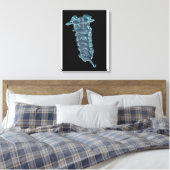 Die Zervikalwirbel Leinwanddruck (Insitu (Schlafzimmer))