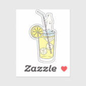 Die Zesty-Flucht | Aufkleber (Blatt)