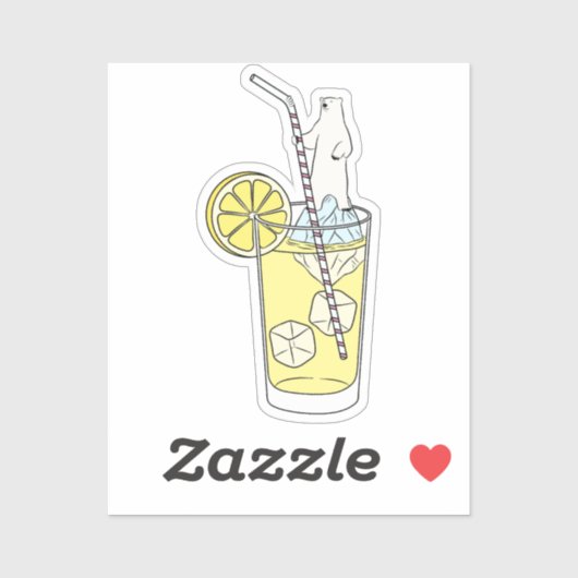 Die Zesty-Flucht | Aufkleber (Blatt)