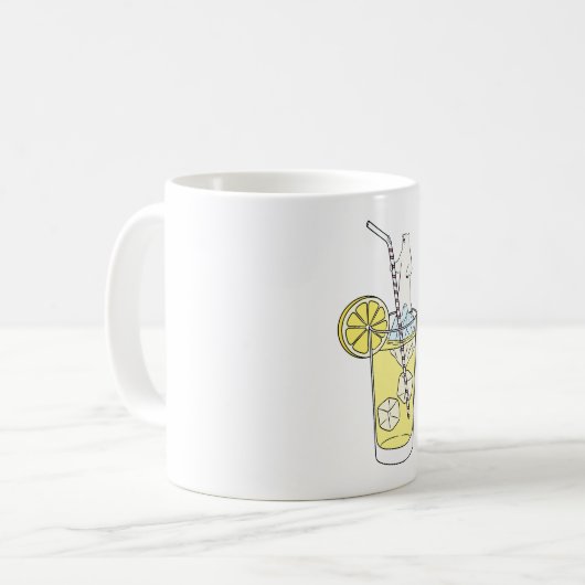 Die Zesty-Flucht | Kaffeetasse (Vorderseite Links)