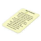 Die Zeugenheft Magnet (Linke Seite)