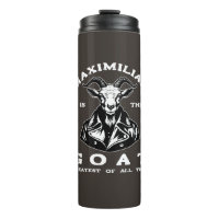 Die Ziege (die Bestste aller Zeiten) mit Ihrem Nam