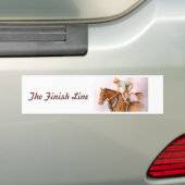 Die Ziellinie Autoaufkleber (Auf Auto)