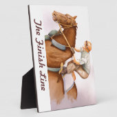 Die Ziellinie Fotoplatte (Seite)