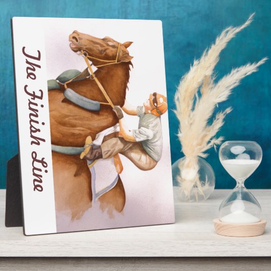 Die Ziellinie Fotoplatte (Seite)