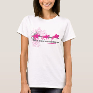 Die Ziellinie ist gerade der Anfang T-Shirt