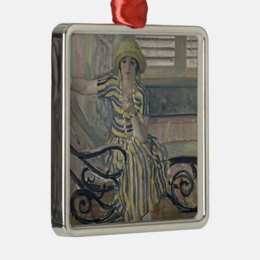 Die Zigarette Silbernes Ornament (Rechts)