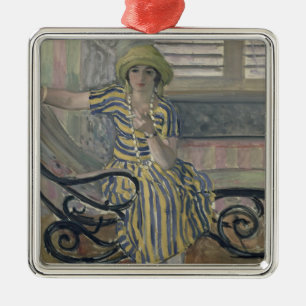 Die Zigarette Silbernes Ornament