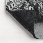 Die Zigarrenherstellungsabteilungen Mousepad (Ecke)