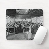 Die Zigarrenherstellungsabteilungen Mousepad (Mit Mouse)