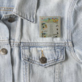 Die Zikade und die Ameise von den Fabeln Button (Beispiel)