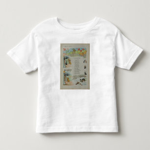Die Zikade und die Ameise von den Fabeln Kleinkind T-shirt