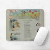 Die Zikade und die Ameise von den Fabeln Mousepad (Mit Mouse)