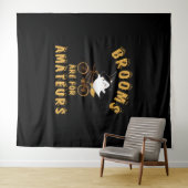 DIE ZIMMER SIND FÜR AMATEURE HALLOWEEN WANDTEPPICH (Beispiel (Horizontal))