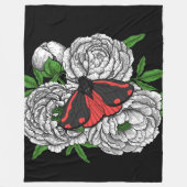 Die Zimtmotte Fleecedecke (Vorderseite)