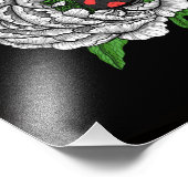 Die Zimtmotte Fotodruck (Ecke)