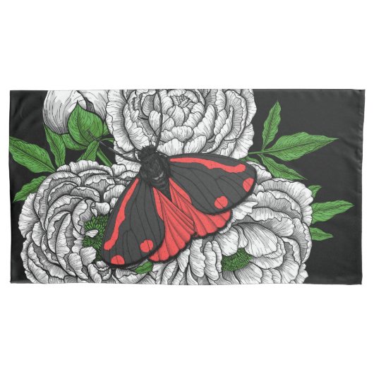 Die Zimtmotte Kissenbezug (Vorderseite-Links)