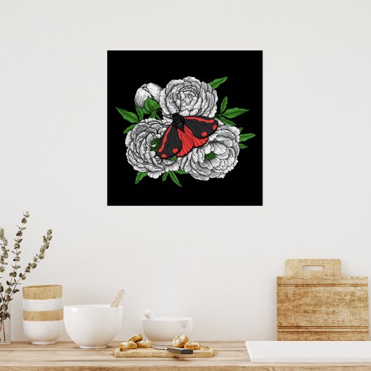 Die Zimtmotte Poster (Küche)