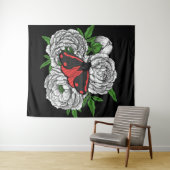 Die Zimtmotte Wandteppich (Beispiel (Horizontal))