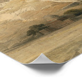 Die Zitadelle von Kairo aus "Ägypten und Nubien" Poster (Ecke)