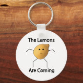 Die Zitronen kommen! Schlüsselanhänger (Vorderseite)