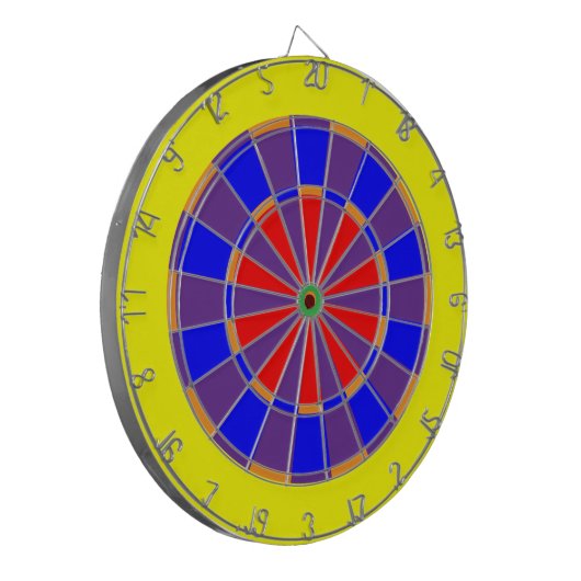 Die Zitronenpresse Dartscheibe (Vorderseite Links)