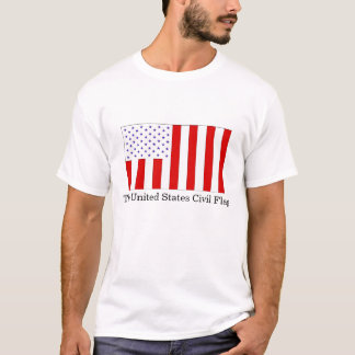 Die zivile Flagge Vereinigter Staaten T-Shirt