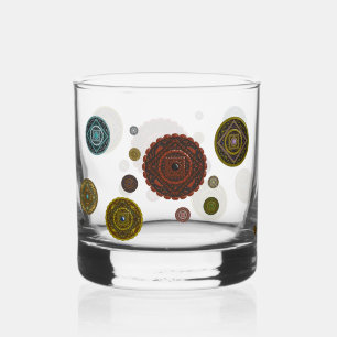 Die Zodiac-Mandalas Whiskyglas