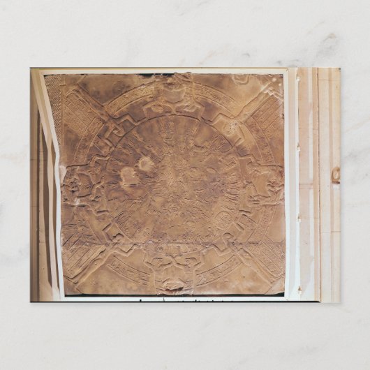 Die Zodiaka von Dendarah Postkarte (Vorderseite)