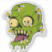 Die "zomBEE" Aufkleber (Vorderseite)