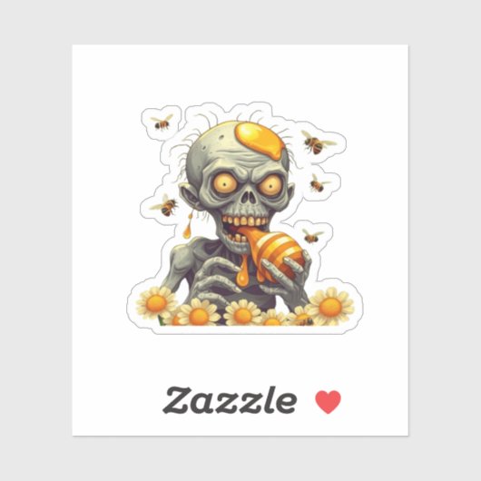 Die "zomBEE" Aufkleber (Blatt)