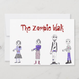 Die Zombie laden... Einladung