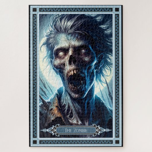 Die Zombie-Tarot-Karte Puzzle (Vertikal)