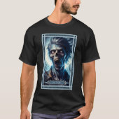 Die Zombie-Tarot-Karte T-Shirt (Vorderseite)