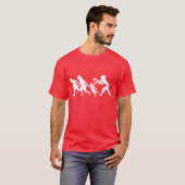 Die Zombie-Verfolgung T-Shirt (Vorne ganz)