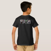 Die Zombies kommen T-Shirt (Schwarz voll)