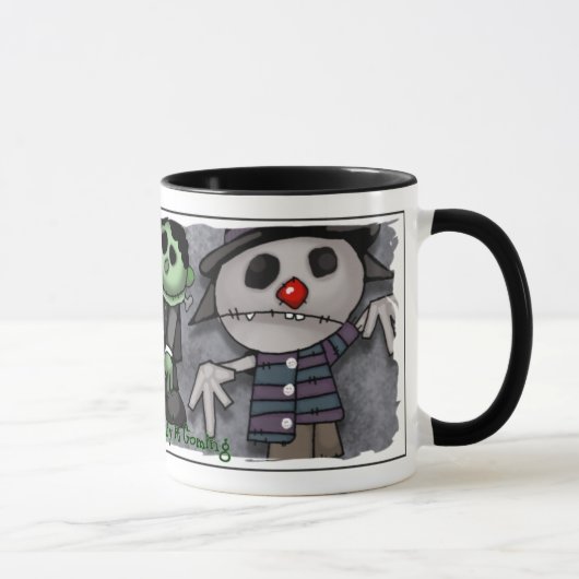 Die Zombiewecker-Tasse Tasse (Rechts)