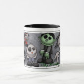 Die Zombiewecker-Tasse Tasse (Zentrum)