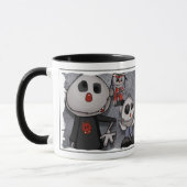 Die Zombiewecker-Tasse Tasse (Links)