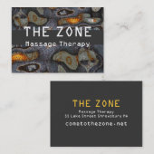 "Die Zone " Visitenkarte (Vorne/Hinten)