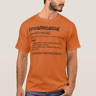 Die Zubereitung des Funny Coffee Lover Geschenke f T-Shirt