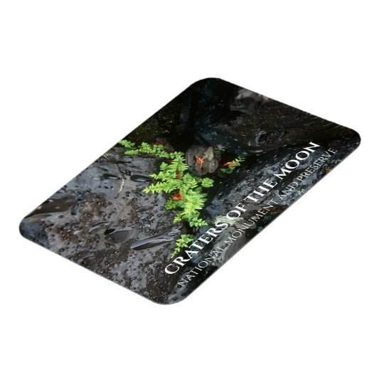 Die Zucht in Lava, Kratern des Mondes, Idaho Magnet (Linke Seite)